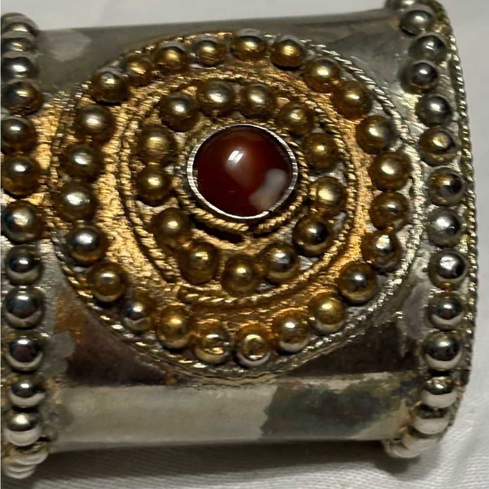 Silver and Gold Beaded Women's Jewelry
